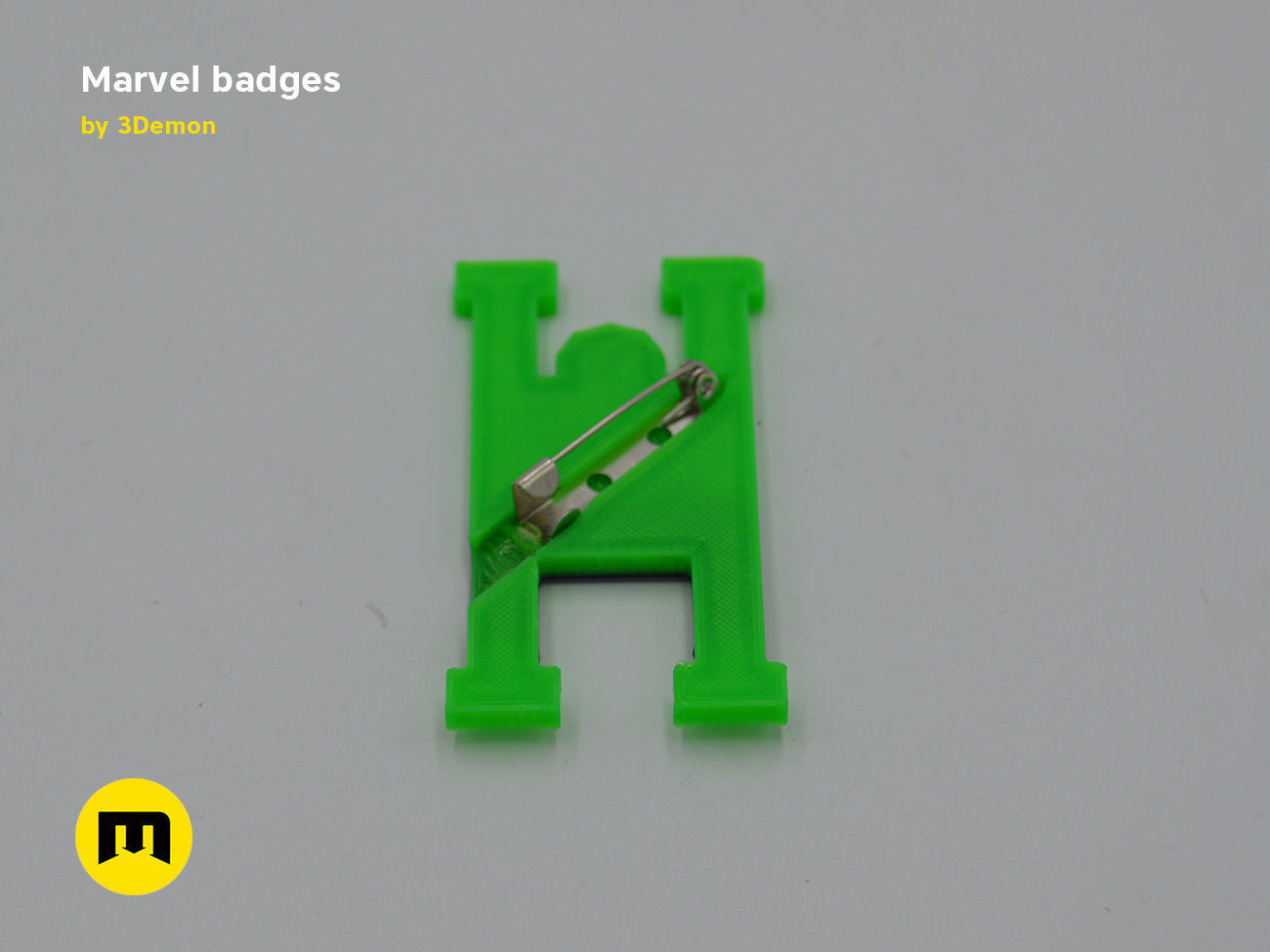 Marvel Badge Designs With Colors 3D print model_12