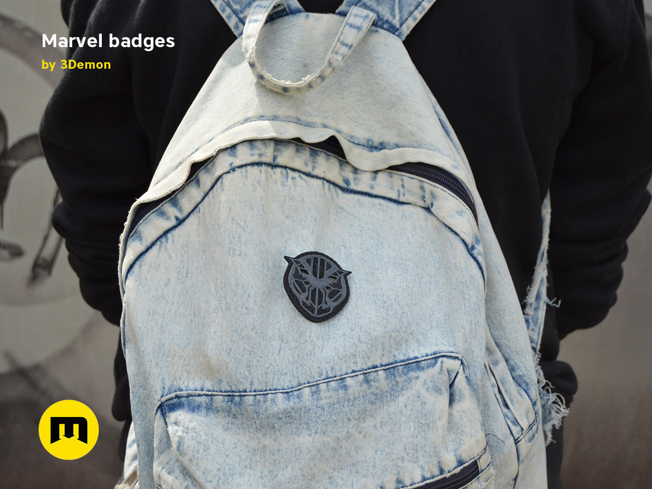 Marvel Badge Designs With Colors 3D print model_23