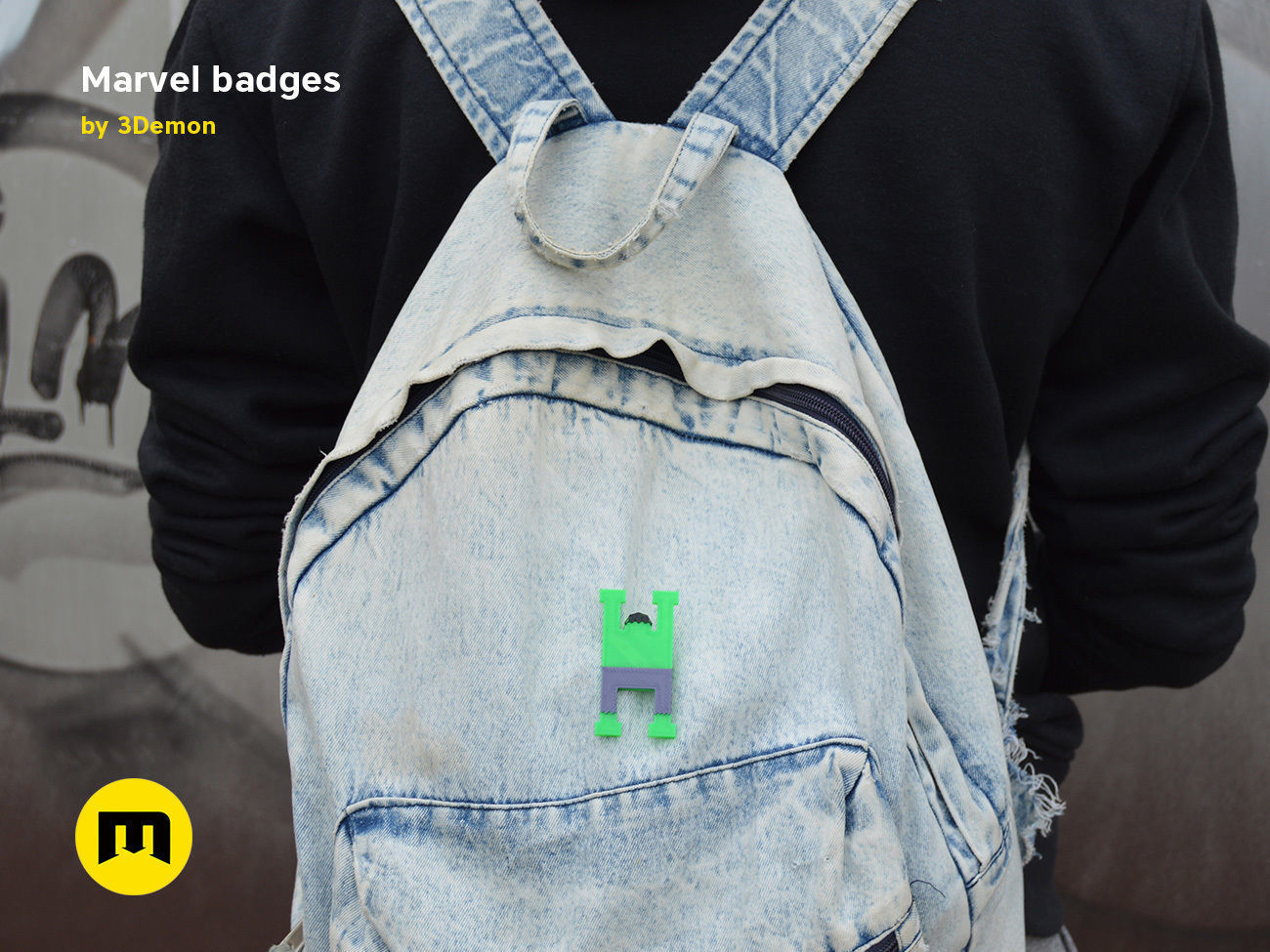 Marvel Badge Designs With Colors 3D print model_21