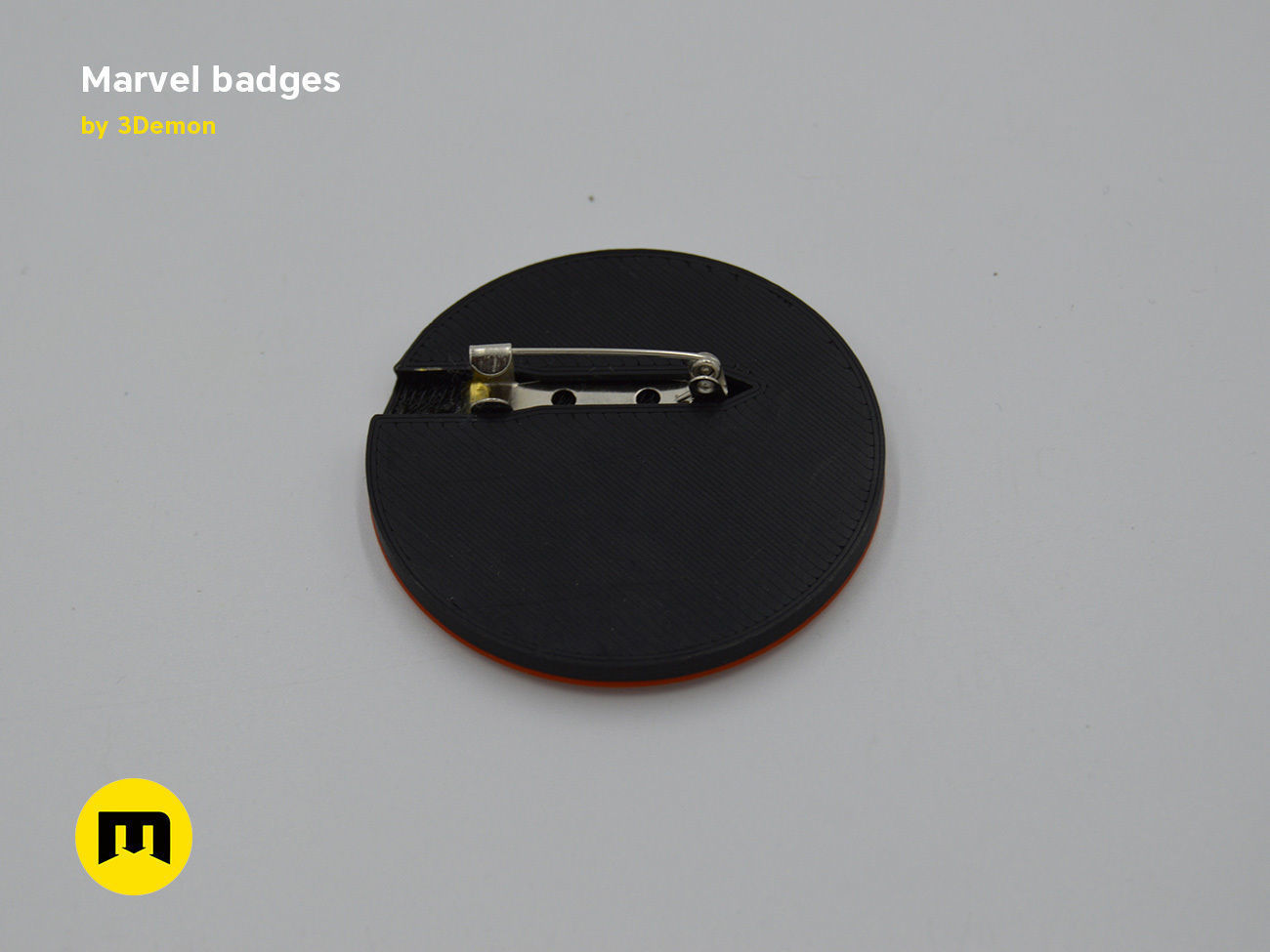 Marvel Badge Designs With Colors 3D print model_8