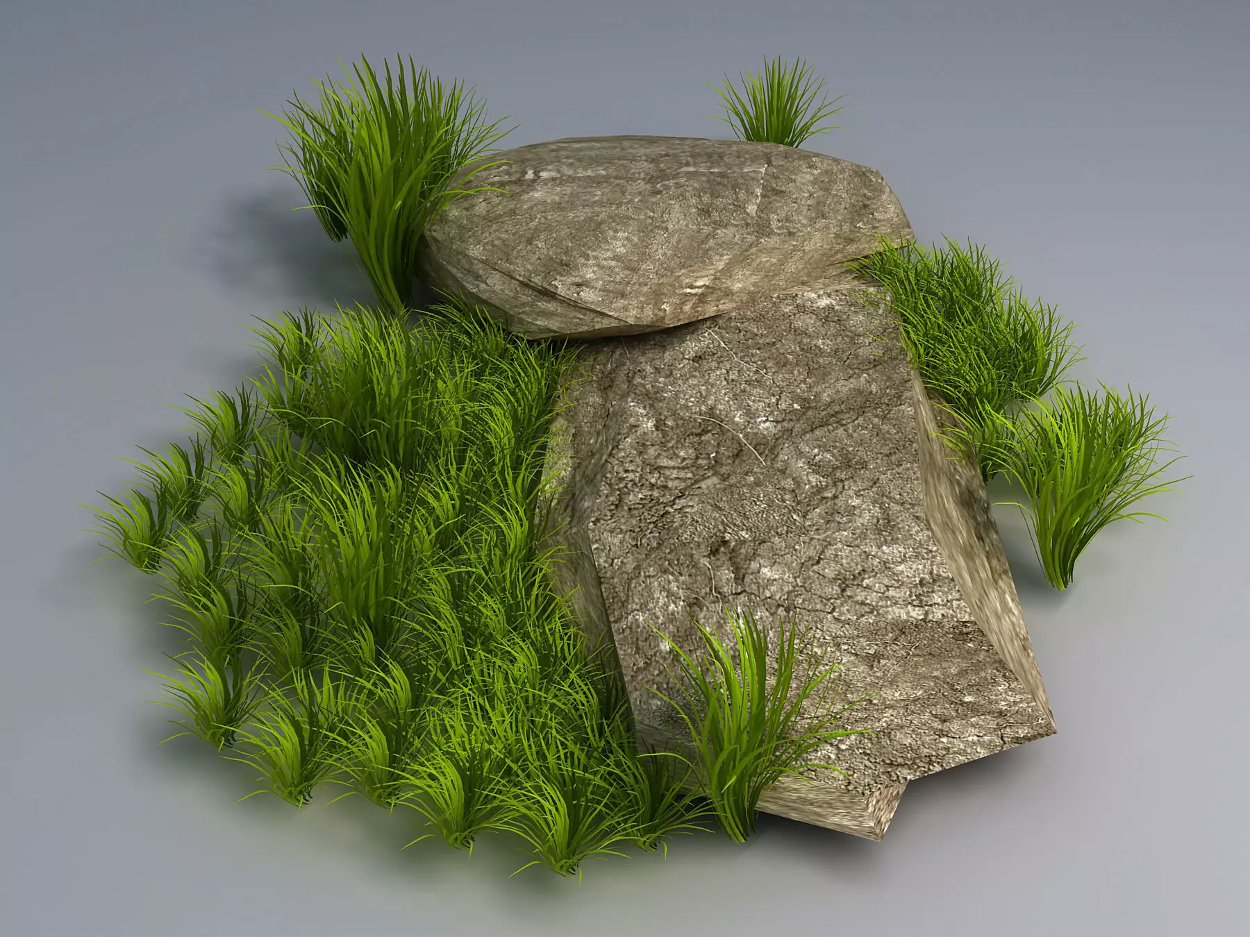 Brushwood - Gravel 05 3D model_0