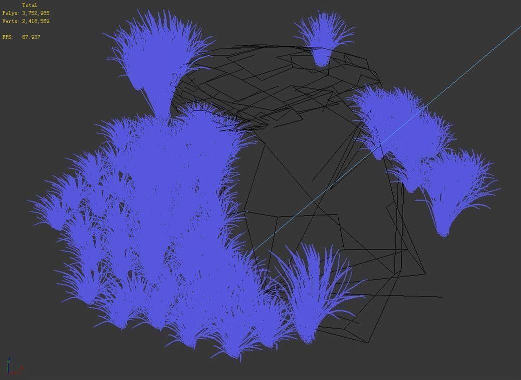 Brushwood - Gravel 05 3D model_1