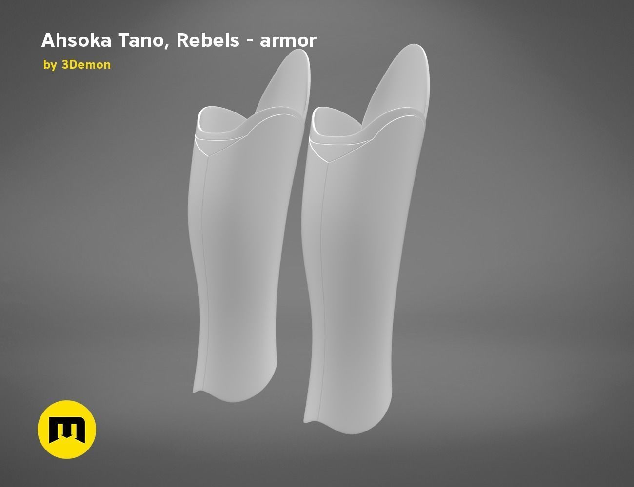 Ahsoka Tano - Rebels Armor 3D print model_10