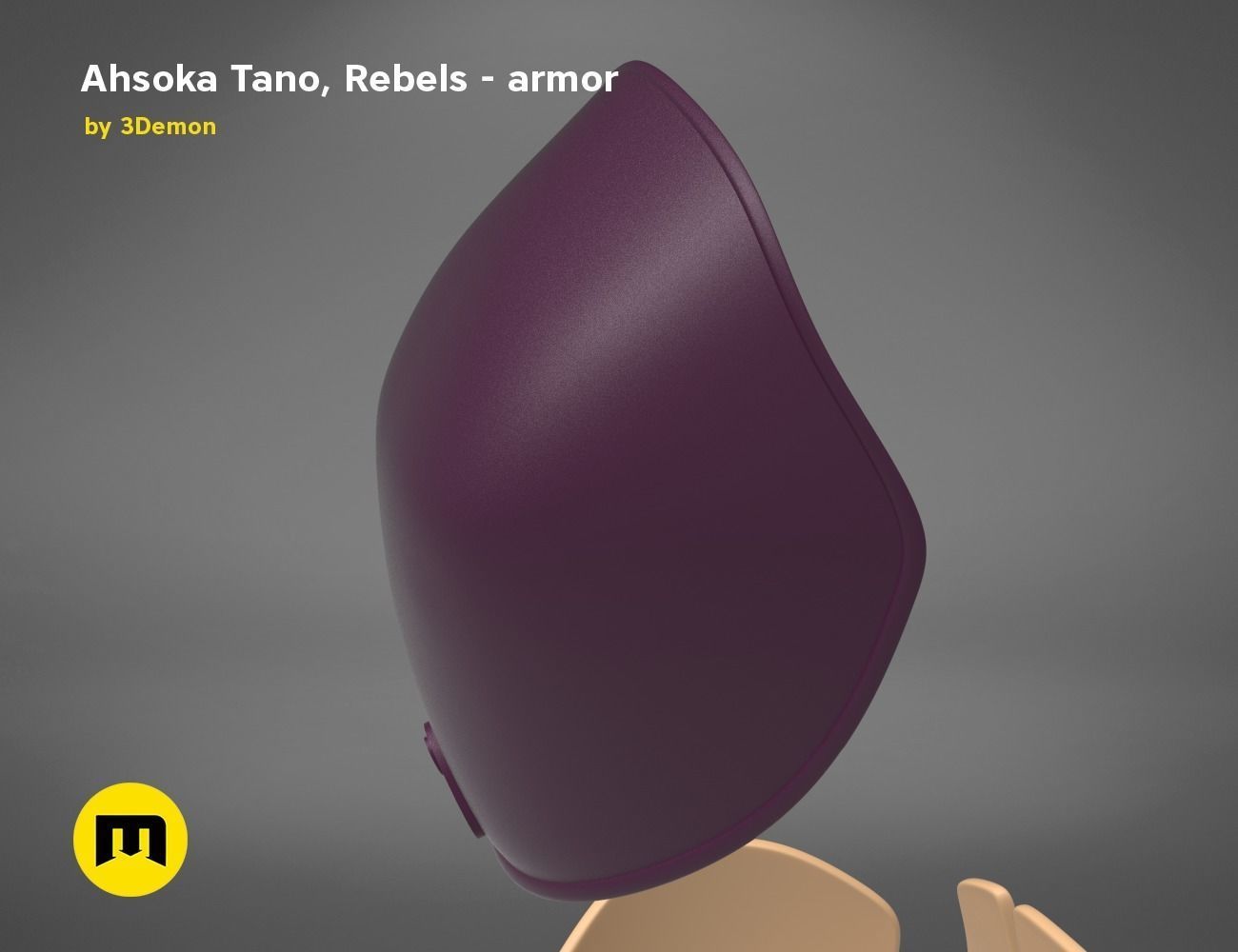 Ahsoka Tano - Rebels Armor 3D print model_8
