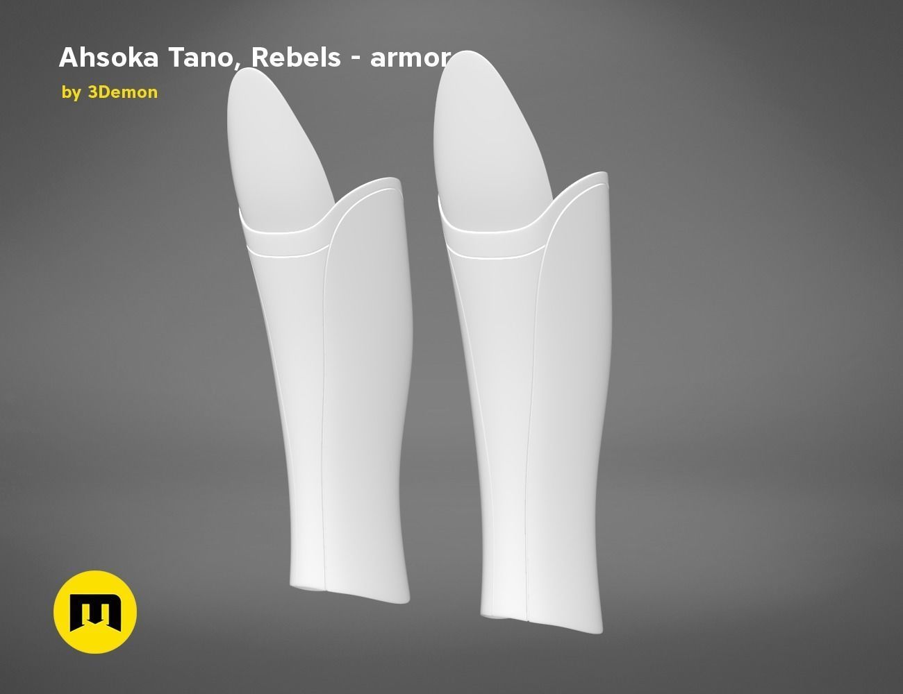 Ahsoka Tano - Rebels Armor 3D print model_11