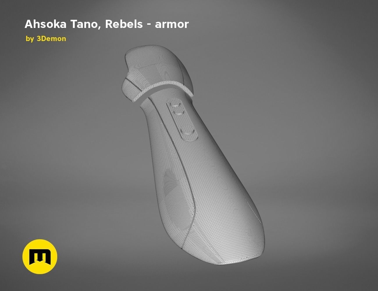 Ahsoka Tano - Rebels Armor 3D print model_21