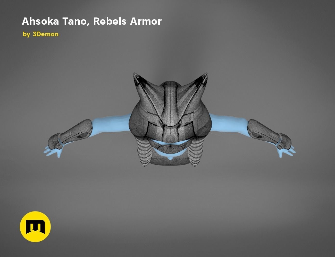Ahsoka Tano - Rebels Armor 3D print model_34
