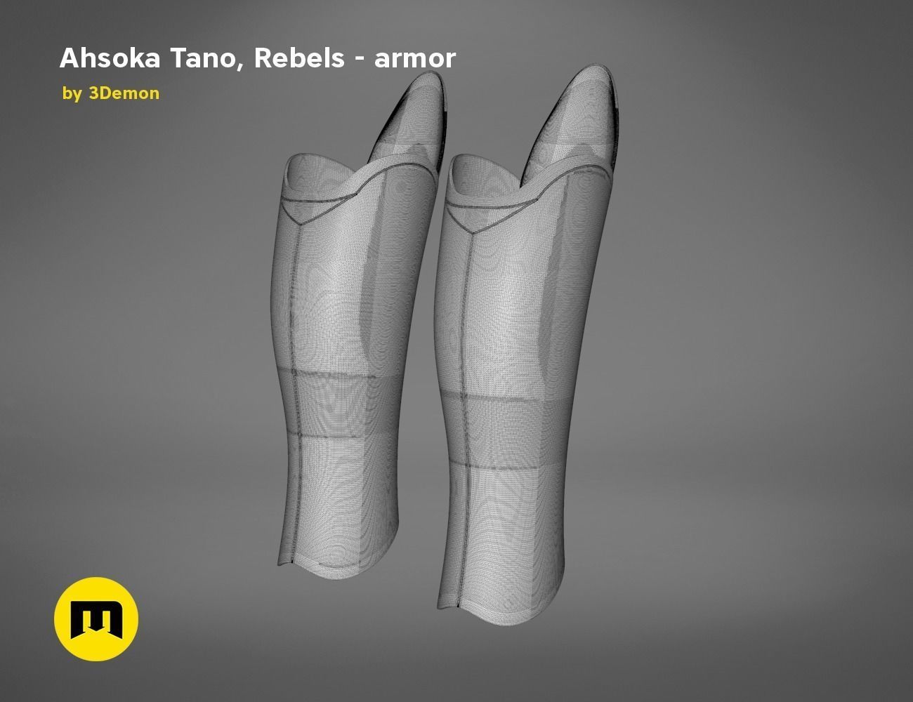 Ahsoka Tano - Rebels Armor 3D print model_20