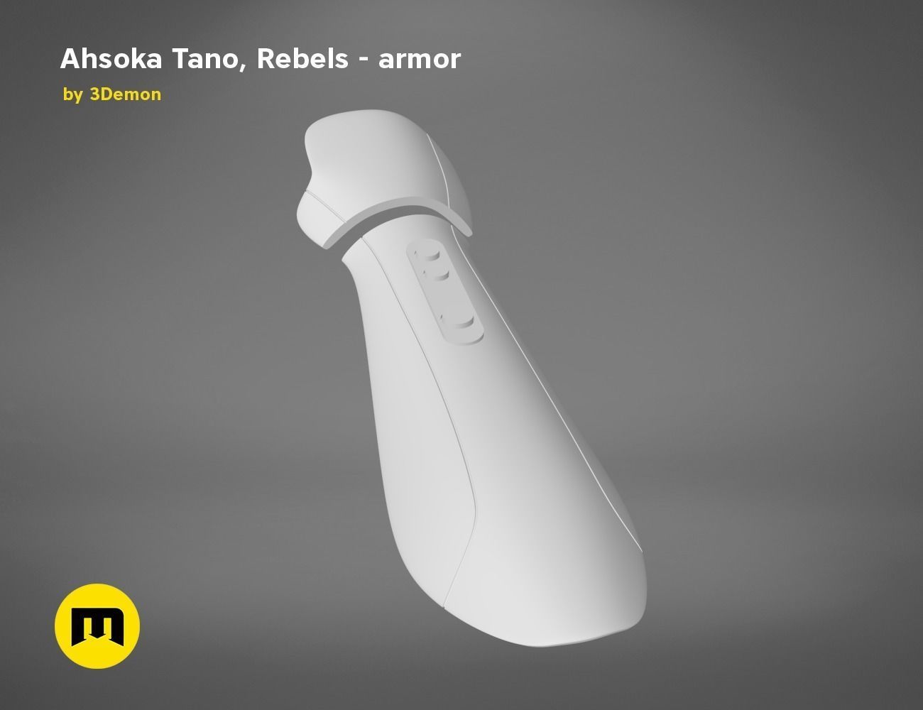 Ahsoka Tano - Rebels Armor 3D print model_13