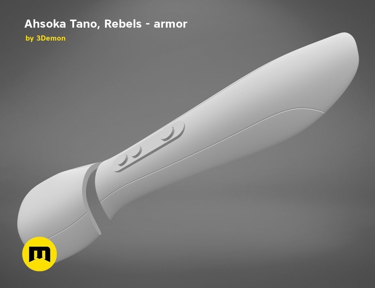 Ahsoka Tano - Rebels Armor 3D print model_12