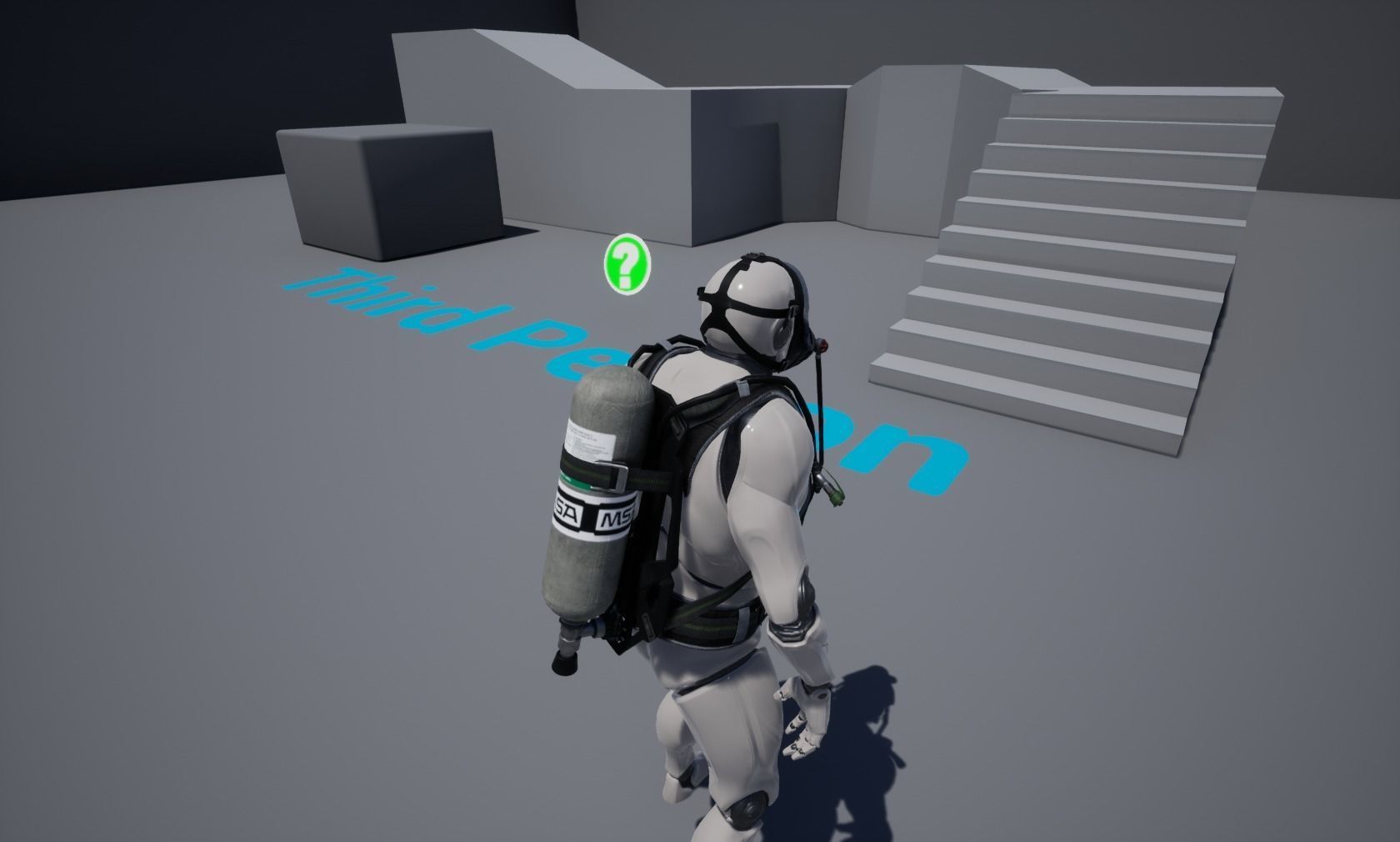 MSA M1 Breathing system Low-poly 3D model_12