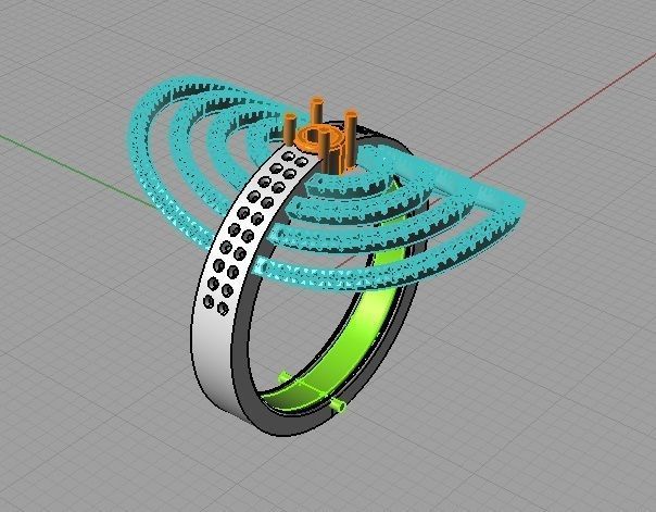 Etername Ring -CG08 3D print model_4