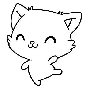 Cute Cat Cookie Cutter 3D print model