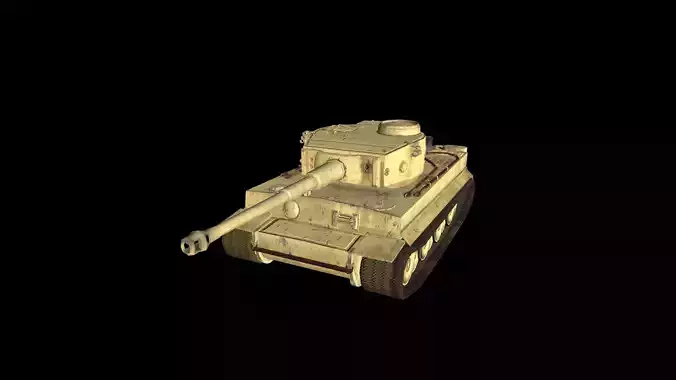 WWII Tiger 1 Tank