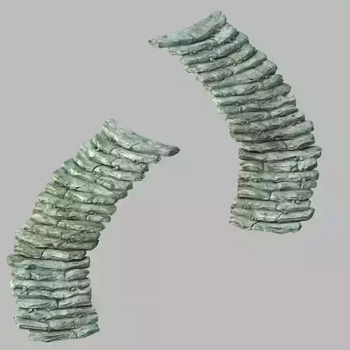 Mountain - stone staircase 12