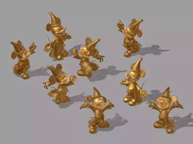 Disney - Mickey Statue 03