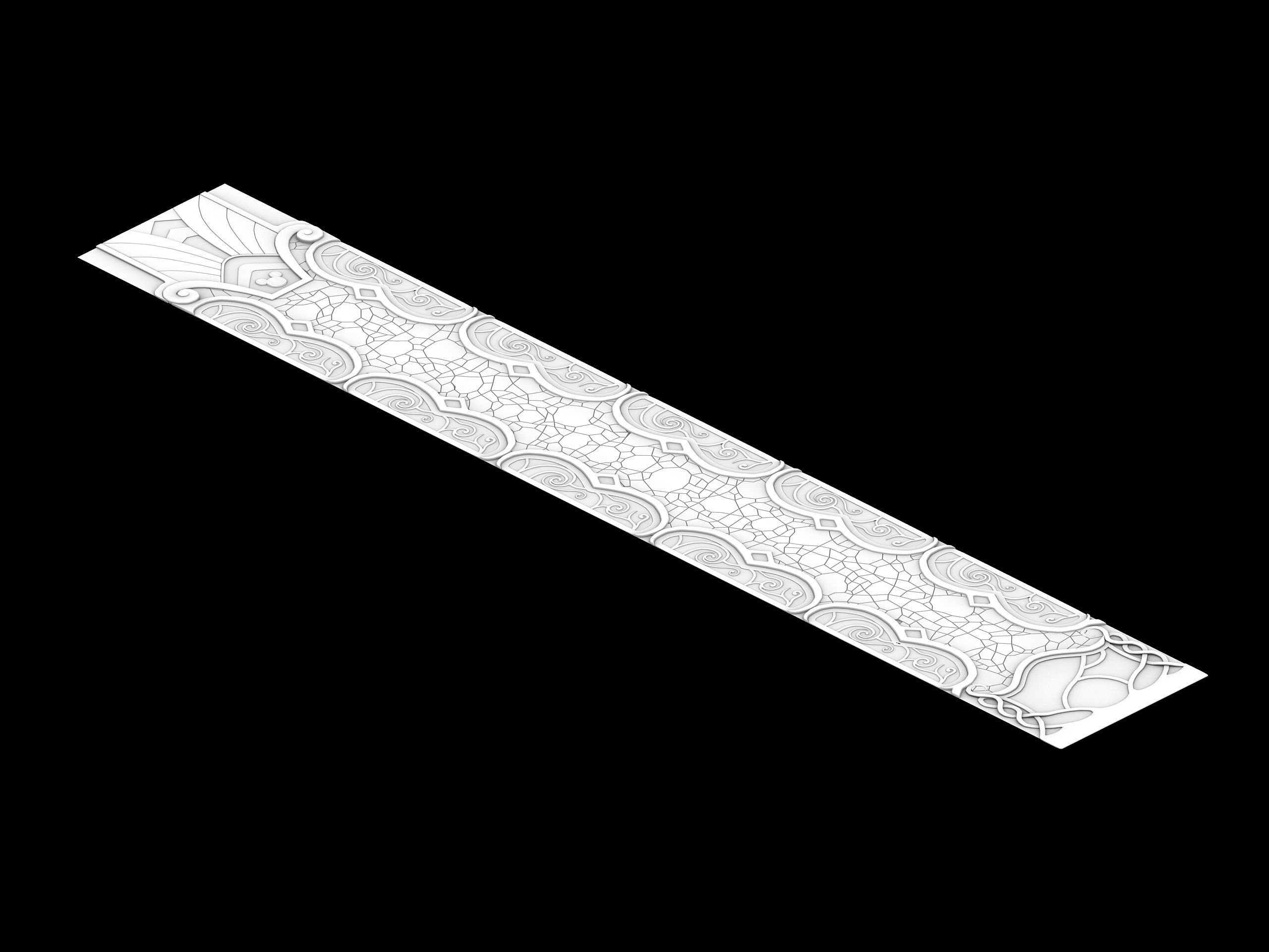 Disney main city - ground surface 01 3D model_5