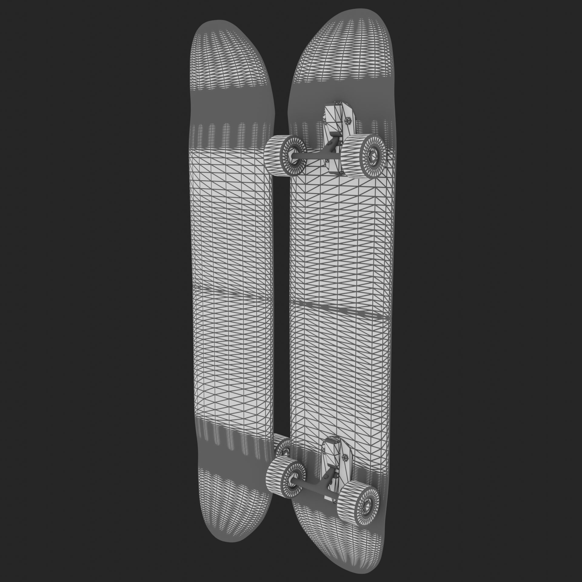 5 Skateboard Pack Low-poly 3D model_2