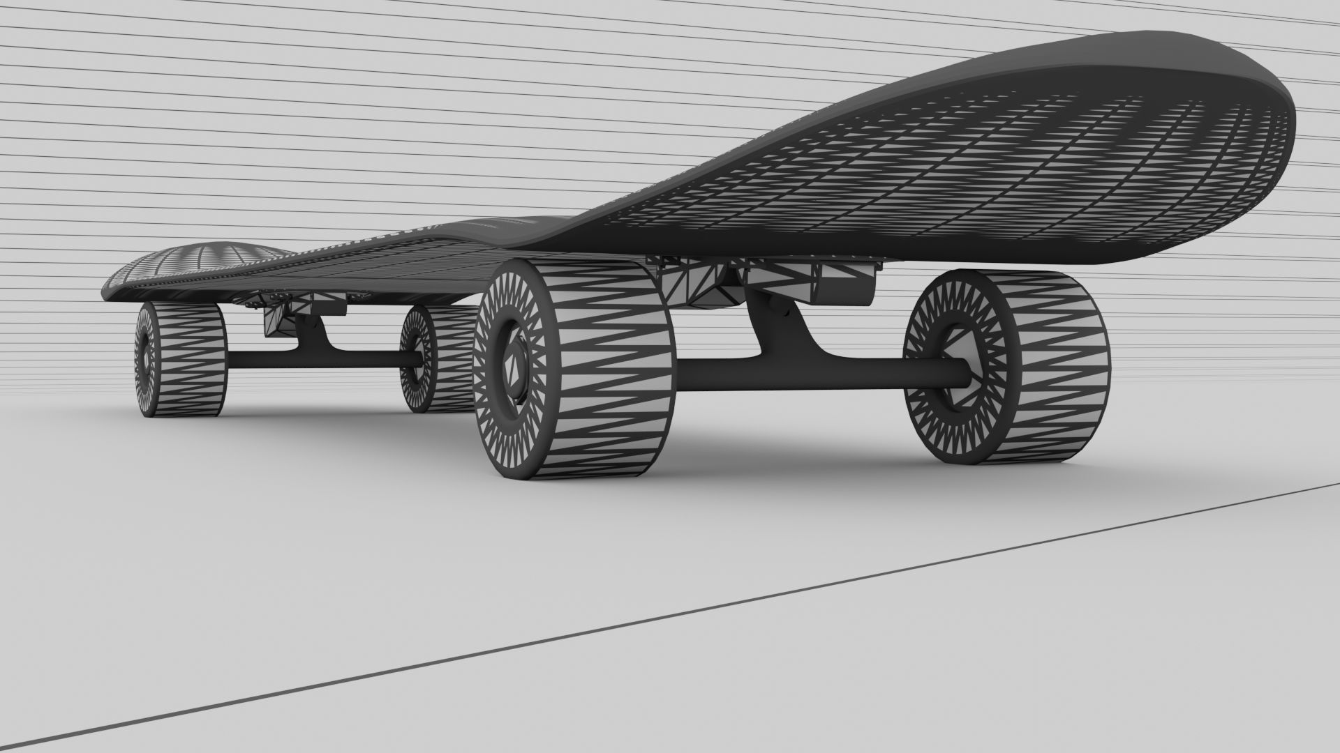 5 Skateboard Pack Low-poly 3D model_10