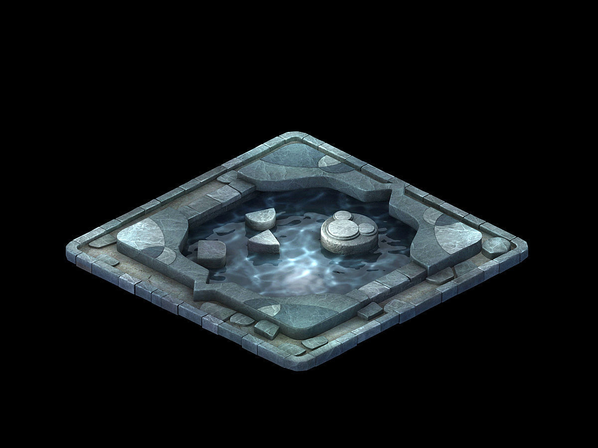 Disney main city - floor 01 3D model_1