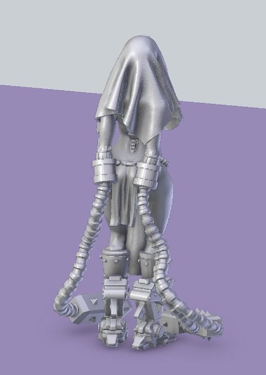 Arcofabulous Flagellant Set 1 3D print model_4