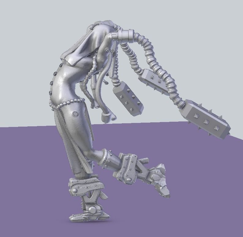 Arcofabulous Flagellant Set 1 3D print model_6