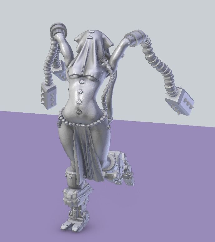 Arcofabulous Flagellant Set 1 3D print model_5