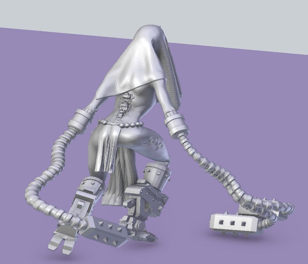 Arcofabulous Flagellant Set 1 3D print model_3