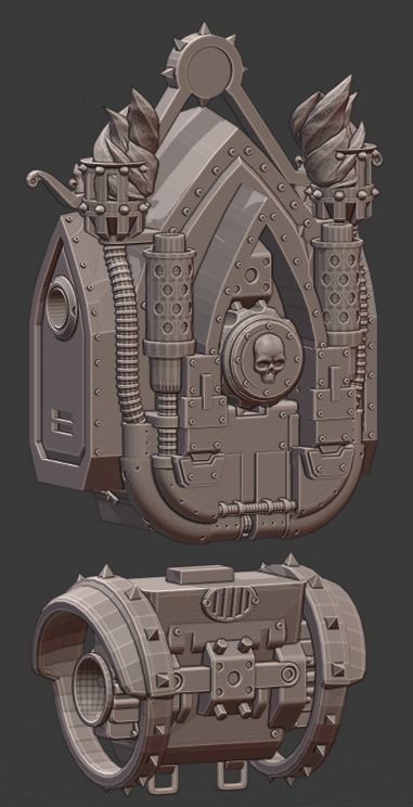 Penny Nun Bot 3D print model_4