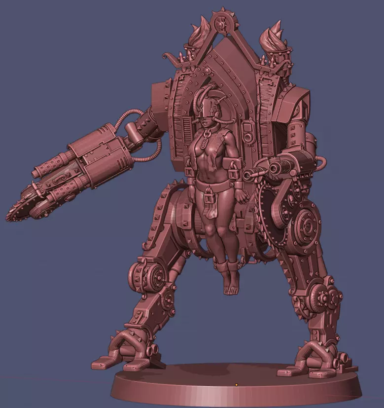 Penny Nun Bot 3D print model_0