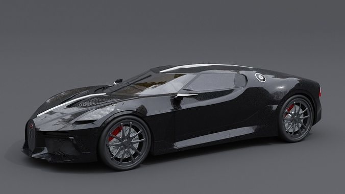 Bugatti La Voiture Noire - new 3D model