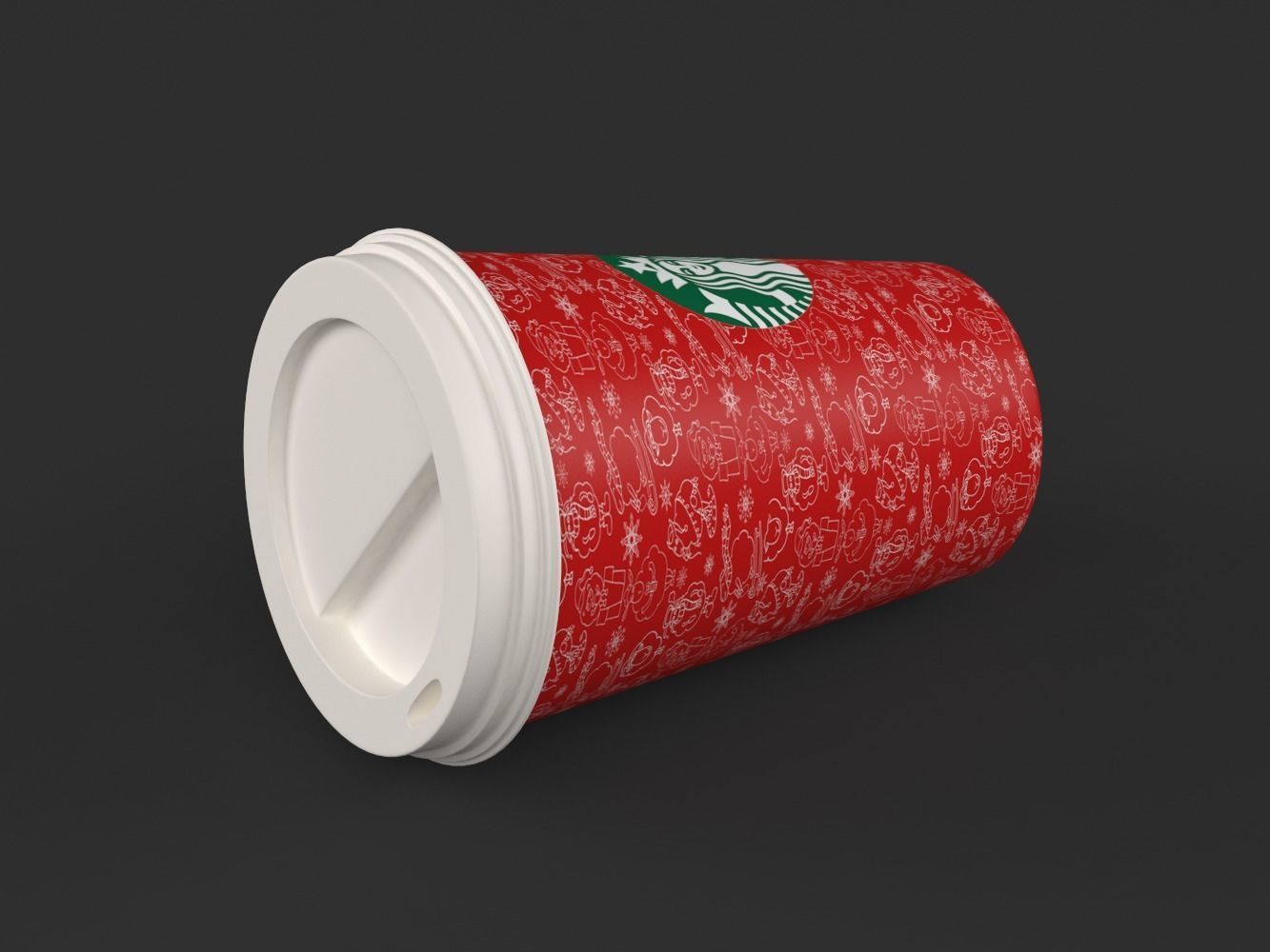 Coffee Cup 3D model_3