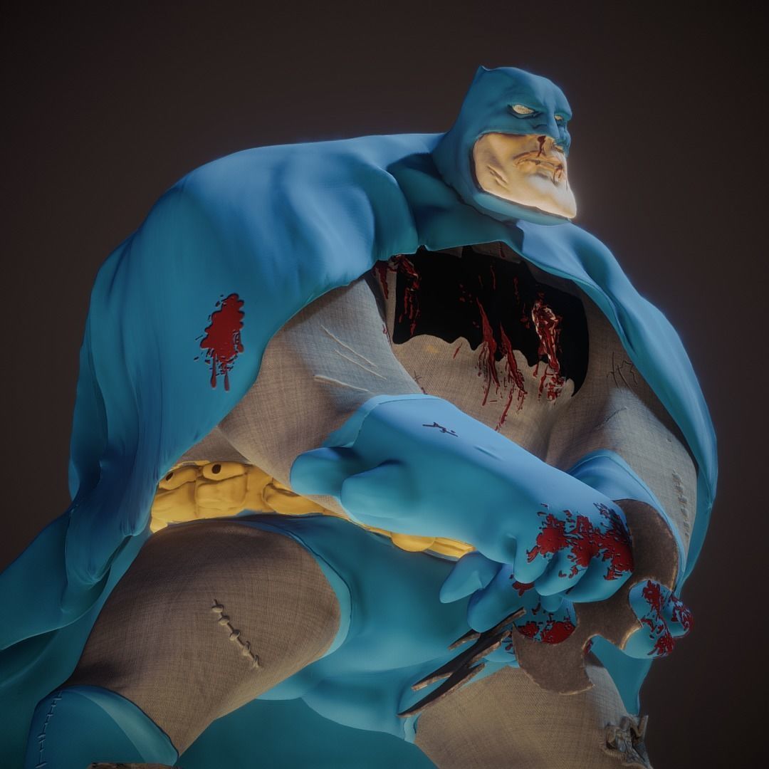 BATMAN The Dark Knight Returns 3D model_9