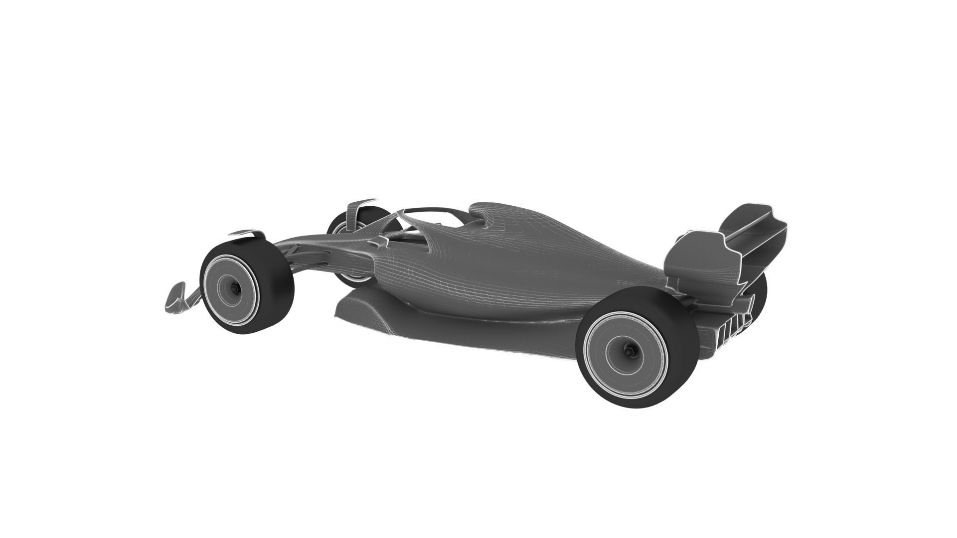formula 1 2021 concept 3D model_24
