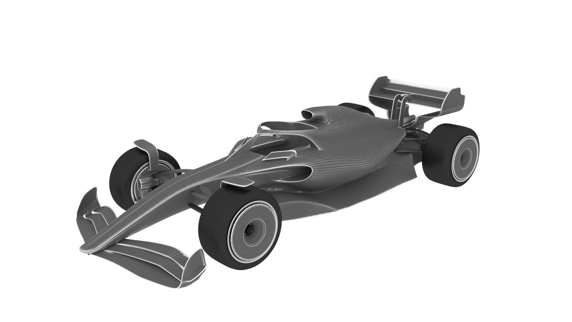 formula 1 2021 concept 3D model_9