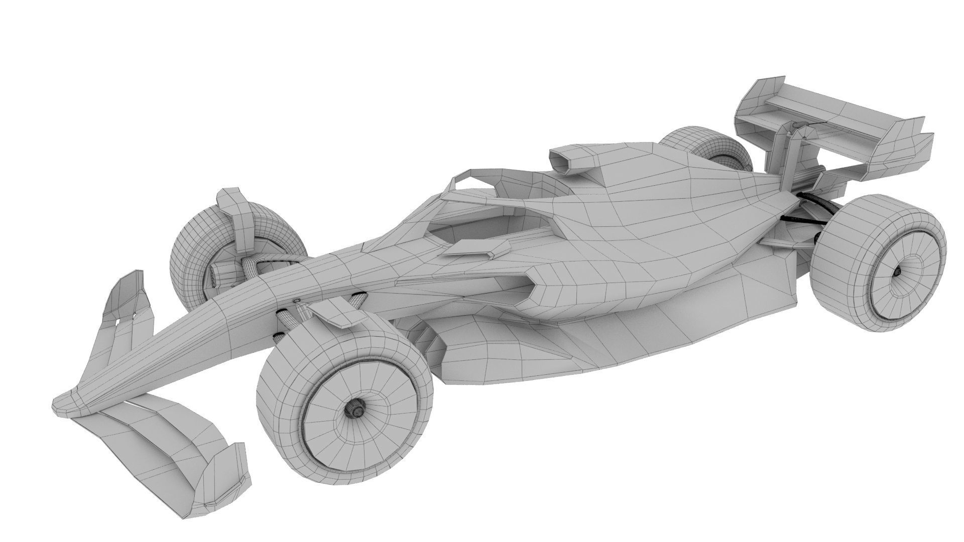 formula 1 2021 concept 3D model_2