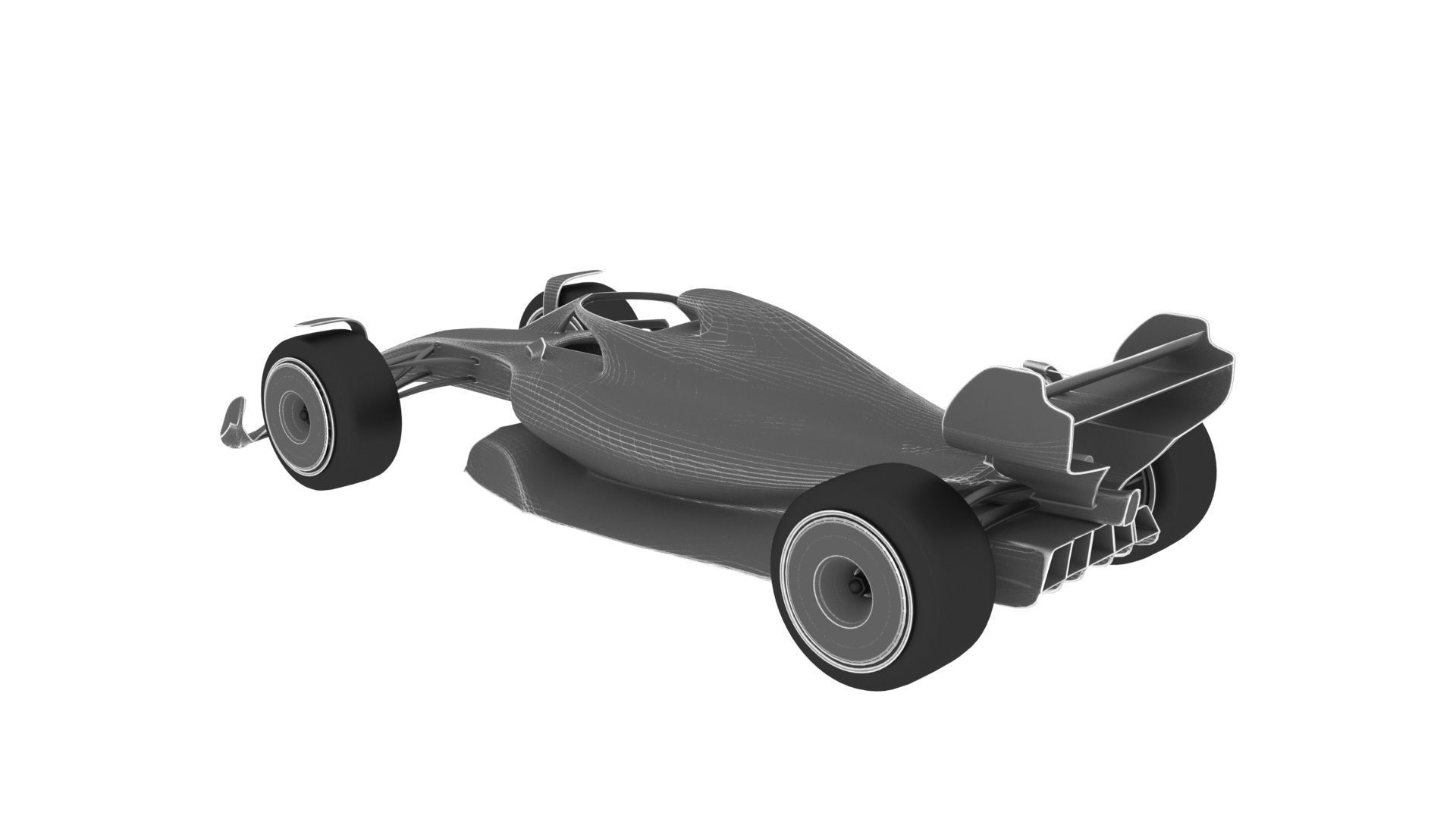 formula 1 2021 concept 3D model_29