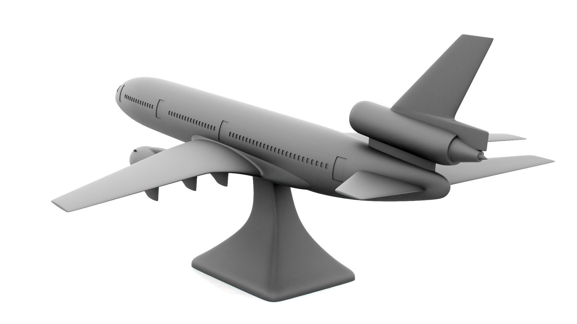 Douglas DC-10 3D print model_1