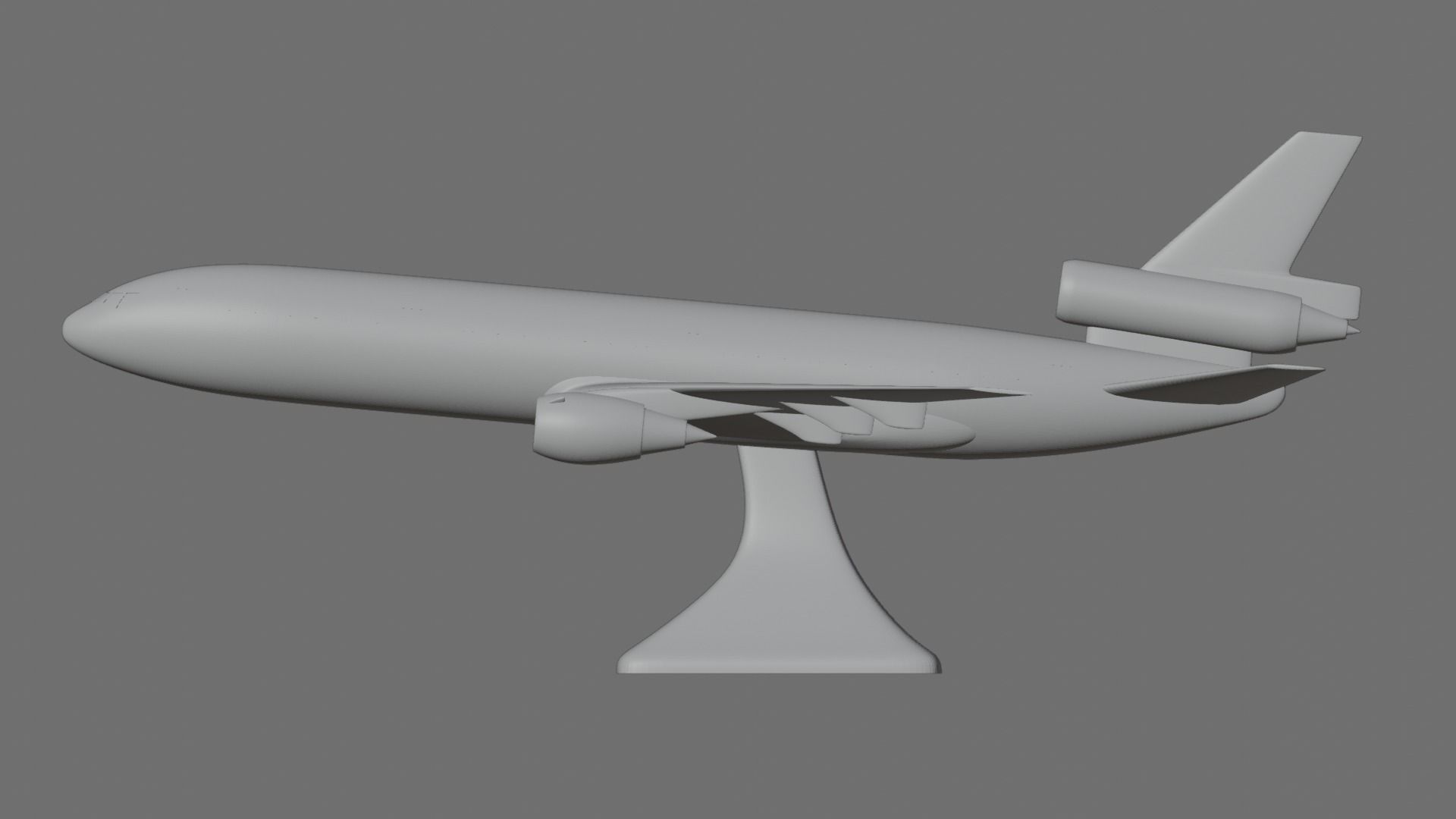 Douglas DC-10 3D print model_2