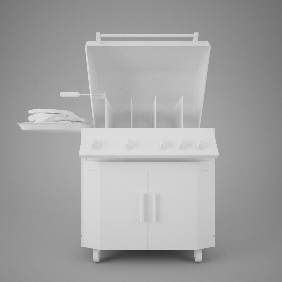 BBQ 3d Complete Model 3D model_3