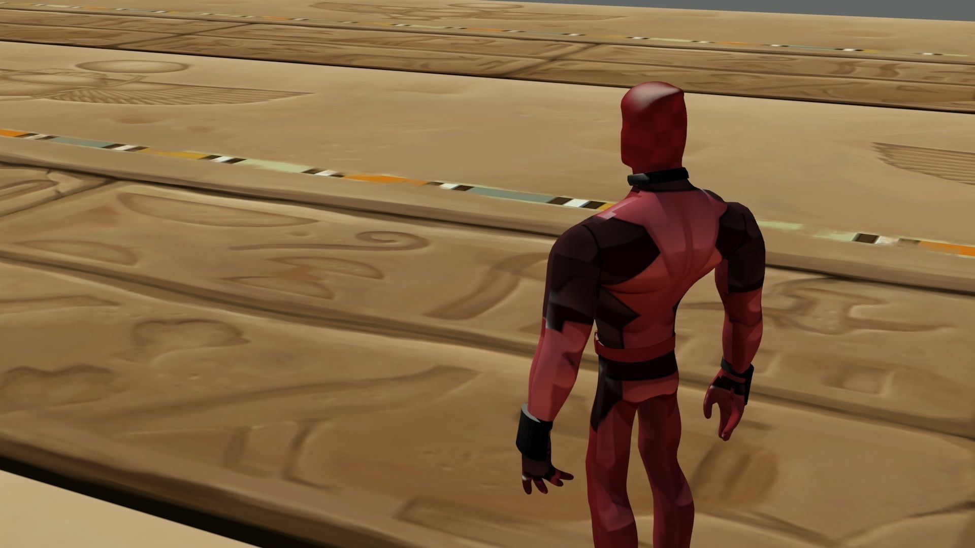 Deadpool Stylized  3D print model_6