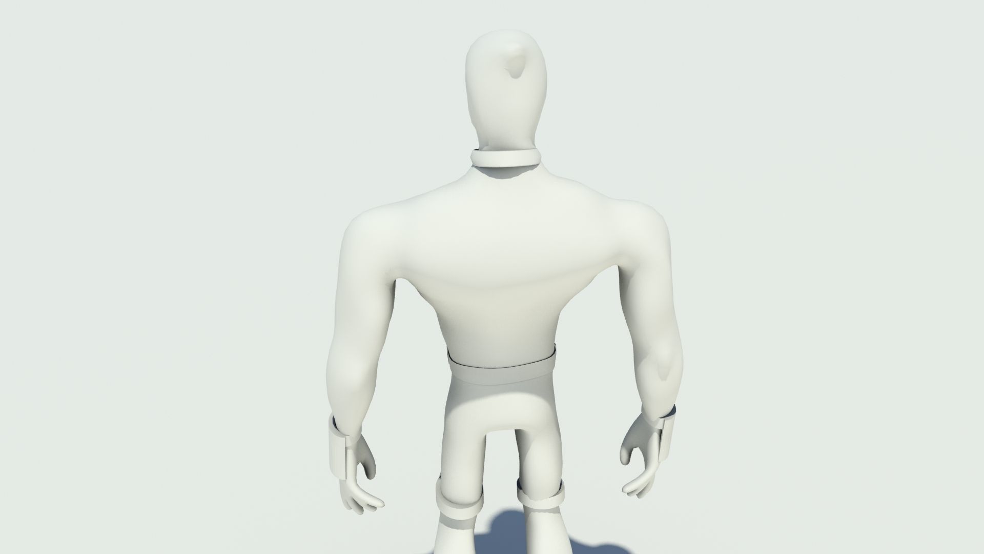 Deadpool Stylized  3D print model_4