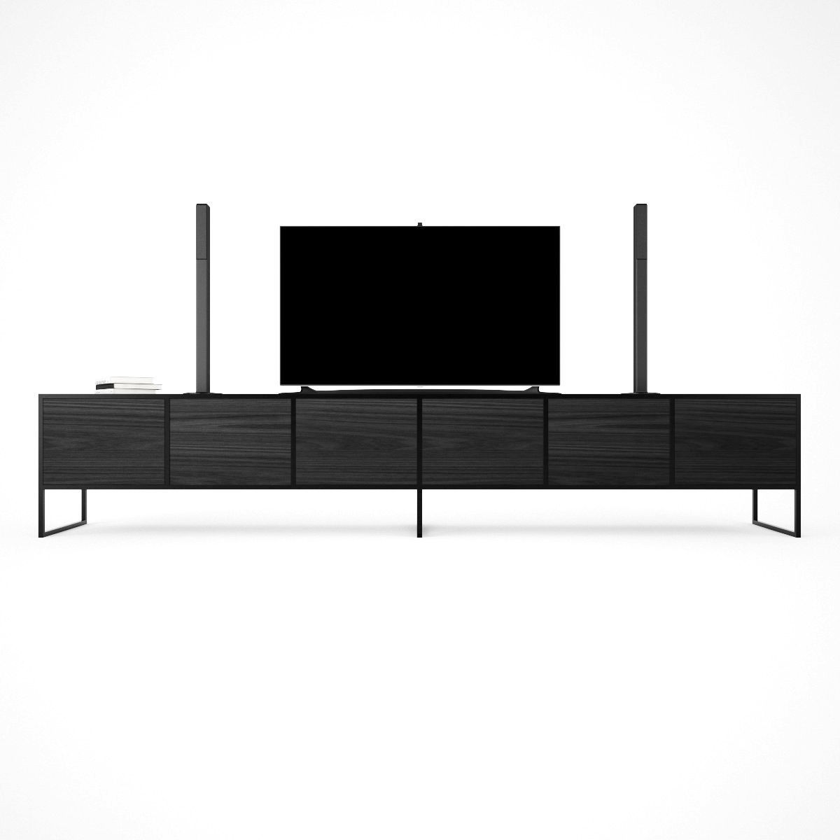 TV set stand 3D model_2