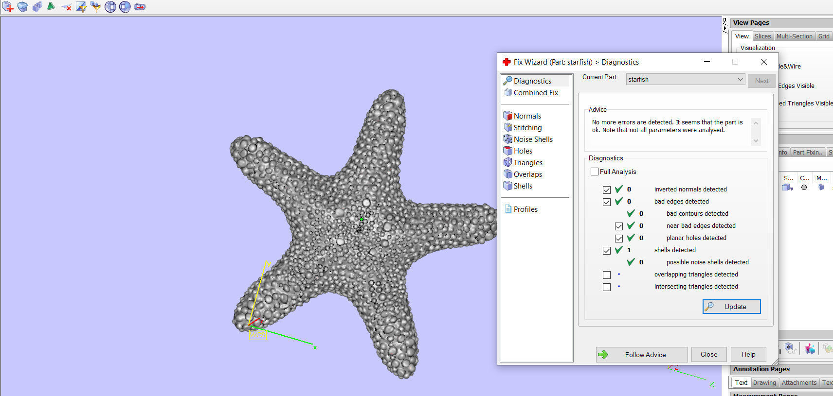 starfish pendant 3D model 3D print model_4
