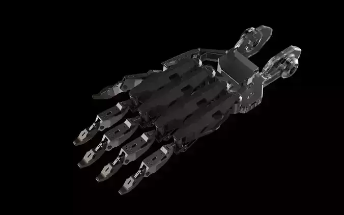 Hand robotic part scifi 