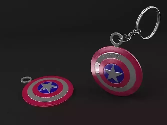 Shield Key chain