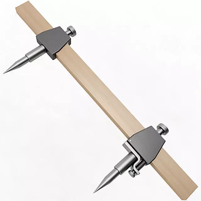 Beam Compass 3D model_0