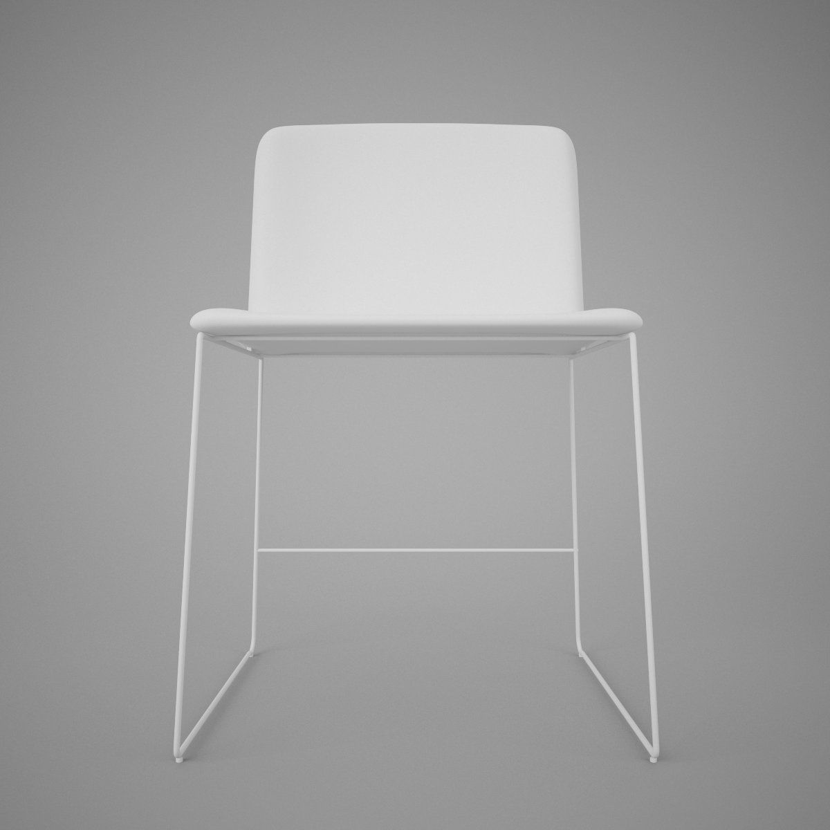 Minimal Chair 3D model_3