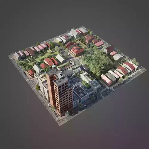 City District A1-R9 3D model