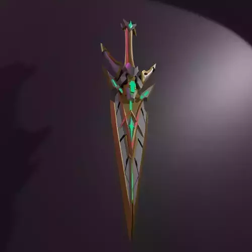 Mythras aegis sword Free 3D model
